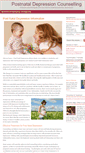 Mobile Screenshot of postnataldepressionpsychologist.com